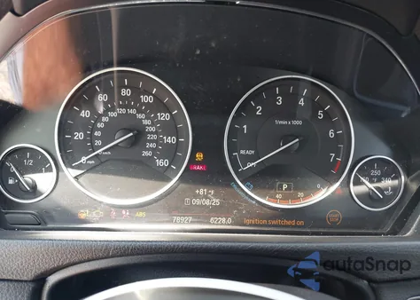 2015 BMW 328I xDrive z USA, uszkodzony, nr VIN WBA3B5G54FNS18909